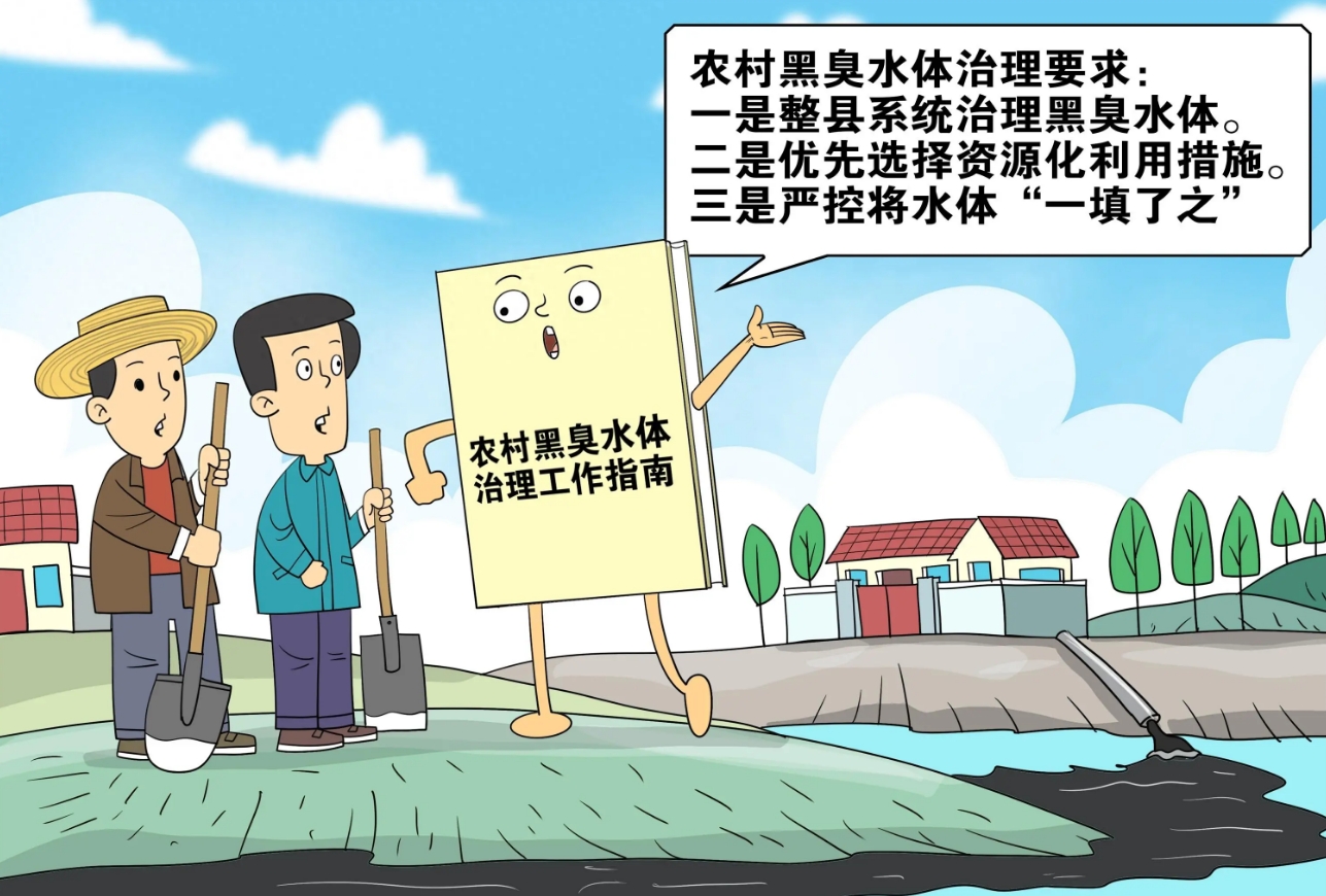 農(nóng)村黑臭水體治理工作指南已發(fā)布